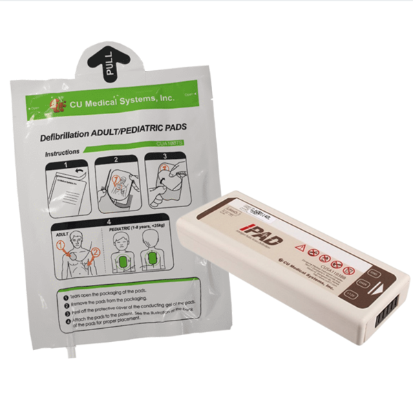 CU Medical iPAD SP1 Battery and Pads Bundle