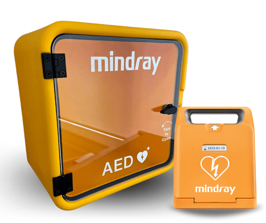 C1A Mindray BeneHeart Defibrillator & InCaddy Indoor Cabinet Package