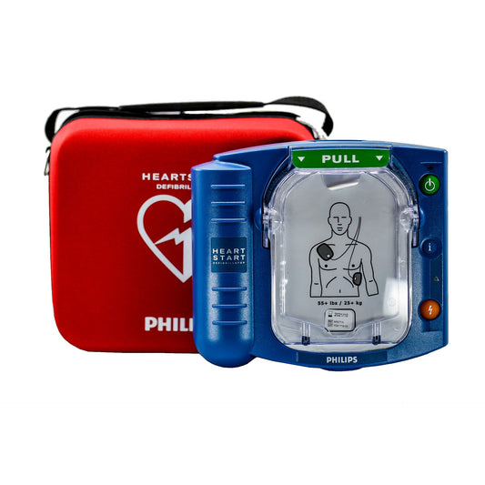 Philips HeartStart HS1 Defibrillator & Slim Carry Case