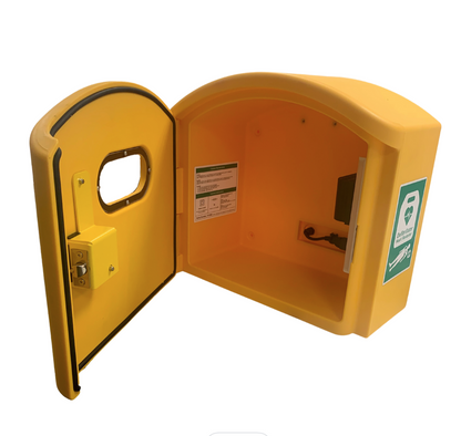 DefibCaddy External Locked Defibrillator Cabinet