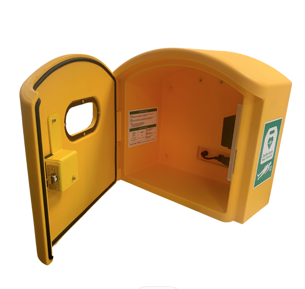 DefibCaddy External Unlocked Defibrillator Cabinet