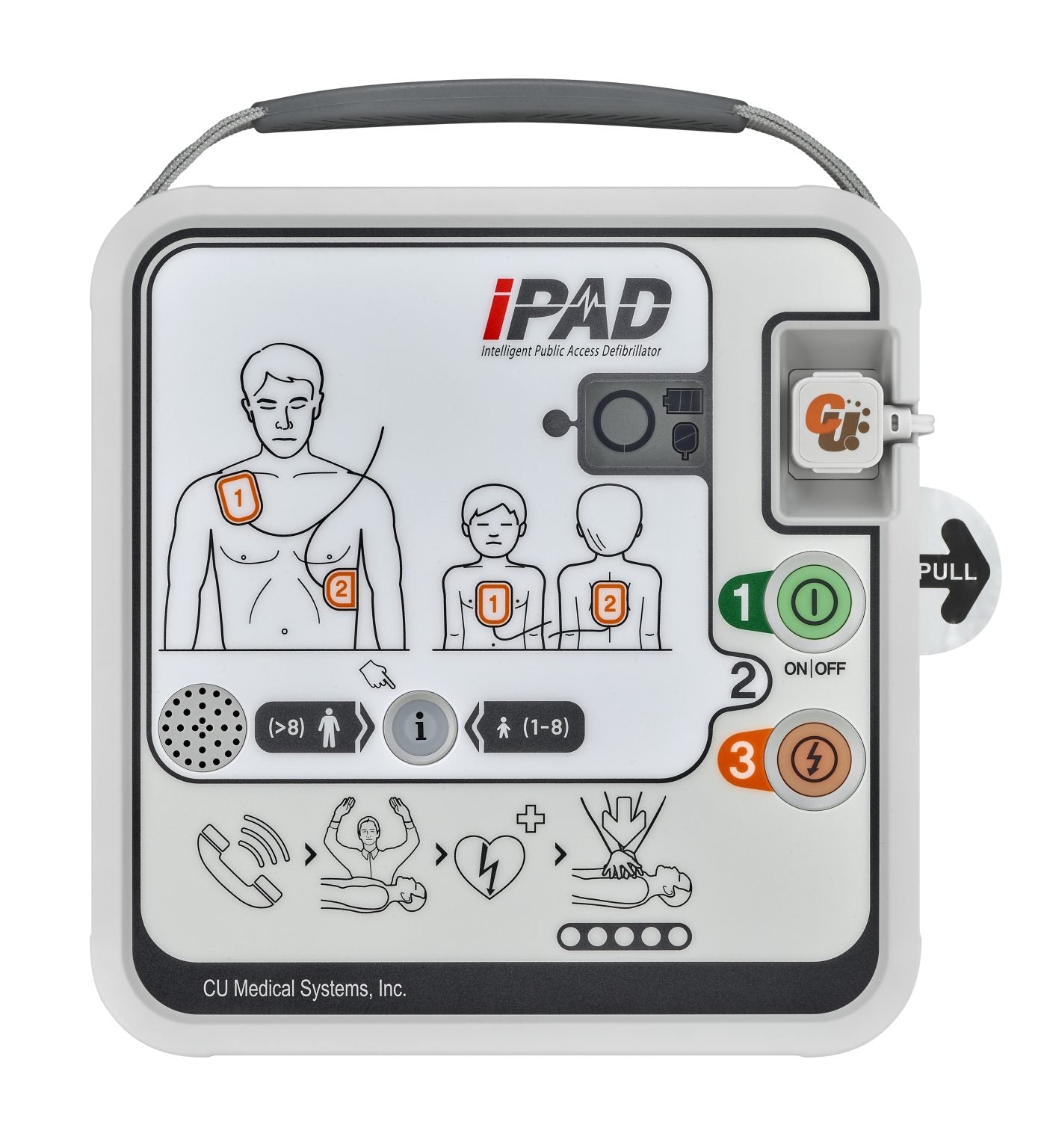 iPAD CU-SPR Semi-Automatic Defibrillator